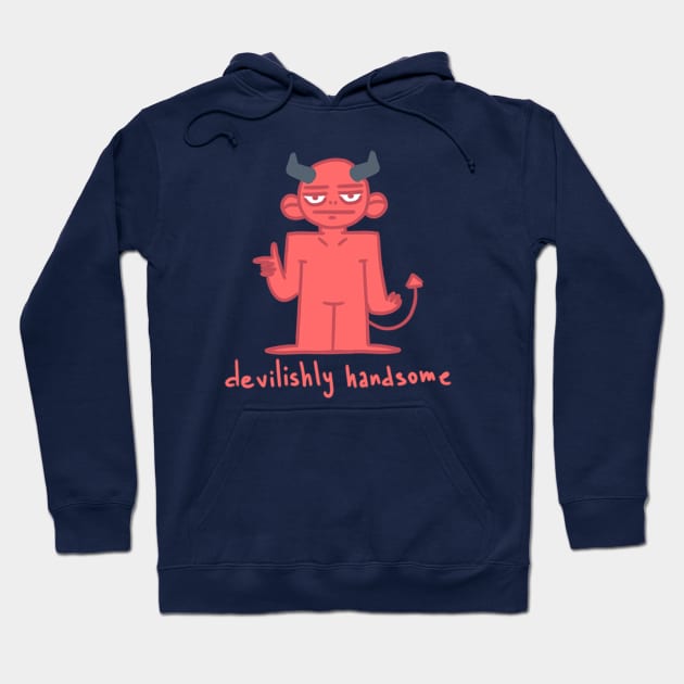 Devilishly handsome Hoodie by thenic